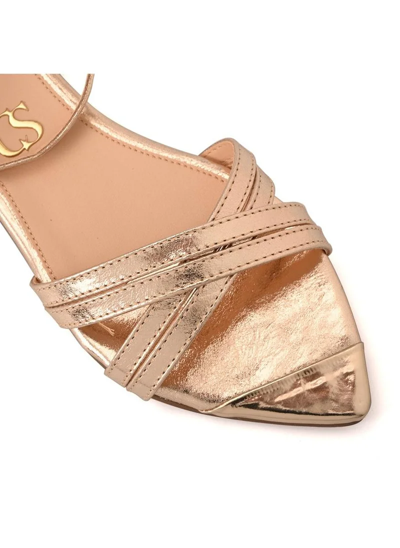 Carmen Steffens  Flat Metal Gold for Women | Best Price UAE