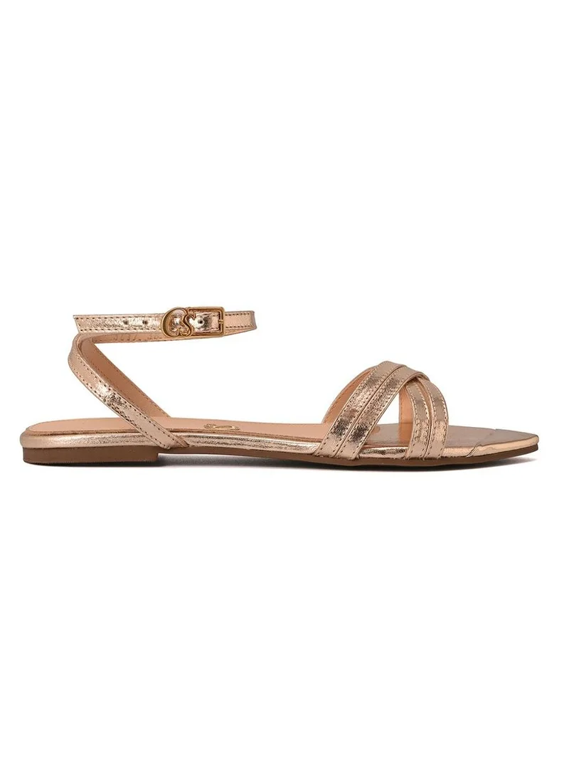 Carmen Steffens  Flat Metal Gold for Women | Best Price UAE