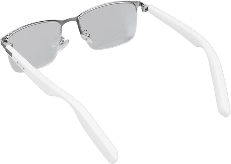 ASHATA Bluetooth Smart Audio Glasses, Blue Light Blocking Lenses Open Ear Speaker Glasses with Bluetooth 5.4, Mic & Speaker, Touch Voice Assistant - Image 5