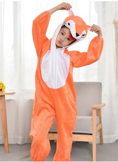 Brain Giggles Brain Giggles Fox Animal Plush Costume Design Carnival Party Jumpsuit for Kids Boys and Girls Small  - Image 1
