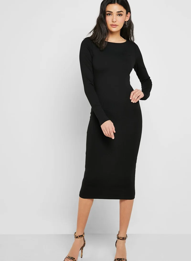 FOREVER 21 Long Sleeve Bodycon Dress