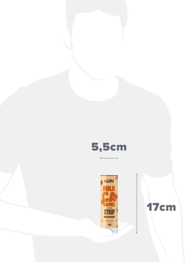 أتش أس أن شراب الحليب بالكراميل قليل السعرات - 350 جم - Image 3