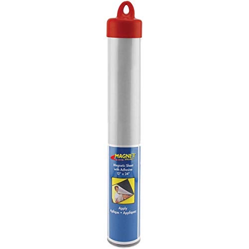 Master Magnetics Flexible Magnet Sheet with Adhesive - 12" Wide, 24" Long, 08504 - Image 4