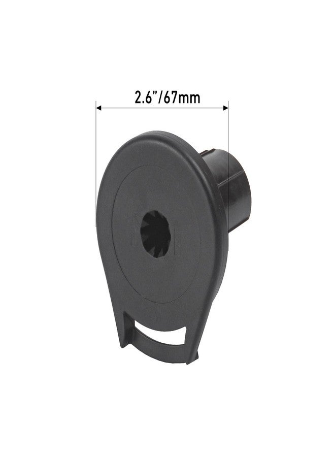Rollerhouses R-Series R16 Roller Shade Clutch - Compatible with 1 1/2" Tubes, Easy-to-Install Shade Clutch for Motorized Blinds and Shades,(Black) - Image 2