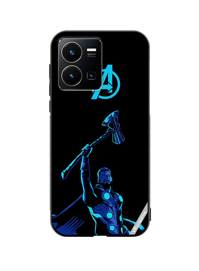 Protective Case Cover For Vivo Y35 Avengers Thor Design Multicolour