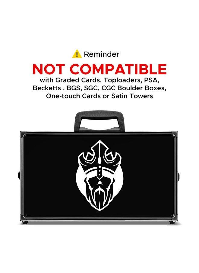 CARDKINGPRO - Game Card Storage Case (Bbb/Storm Edition) | Case Is Compatible With Magic The Gathering, Mtg, All Standard Card Games (Game Not Included) | Includes 8 Dividers | Fits Up To 2500 Loose Unsleeved Cards - Image 1