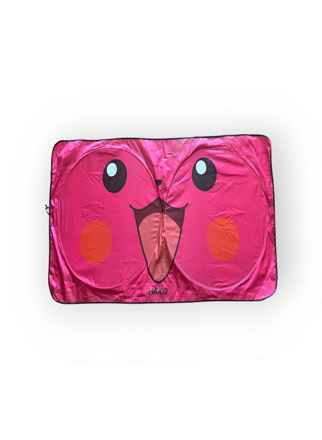 HANTARO Printed Automotive Windshield Sunshade Auto Sun Visor Heat Protection for Cars, Trucks & SUVs - Image 1