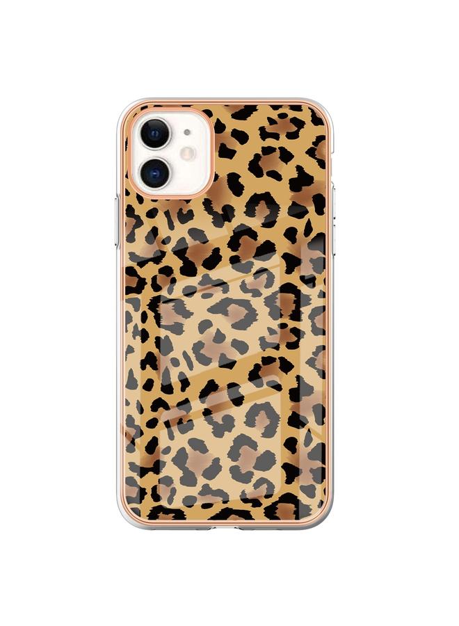 زبون جراب لهاتف iPhone 11 من الرخام الكهربائي IMD مزدوج الجوانب - Image 2