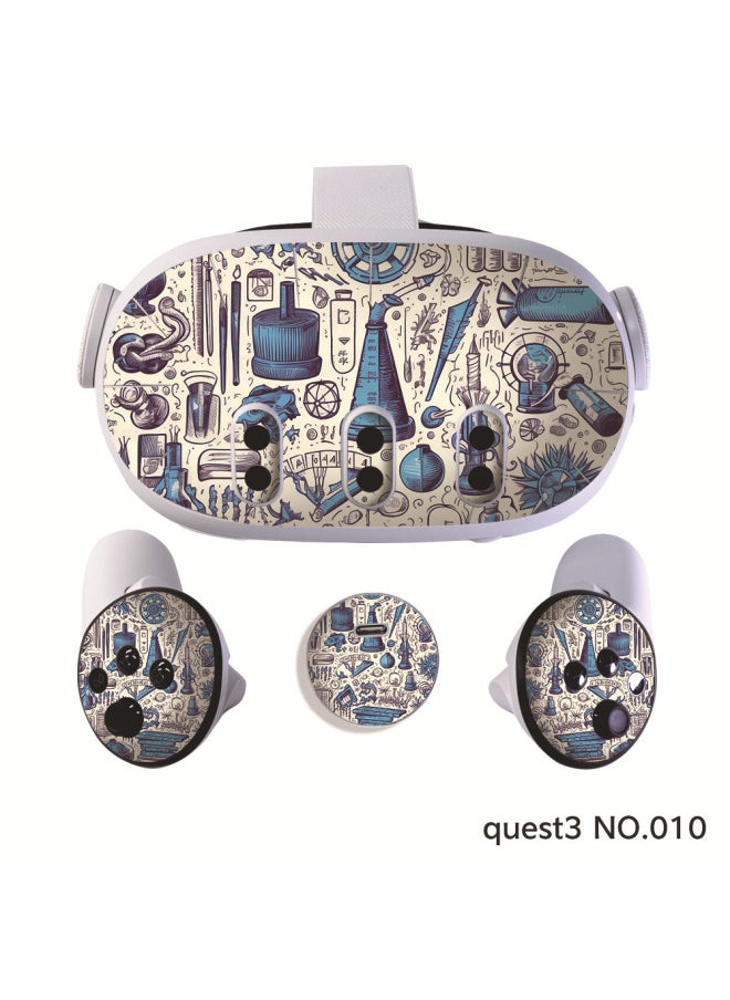 Generic Quest3 Stickers Are Suitable For Meta Quest 3 Skins Skin Color Stickers Protective Film Paste Without Residual Glue-Color:10  - Image 1