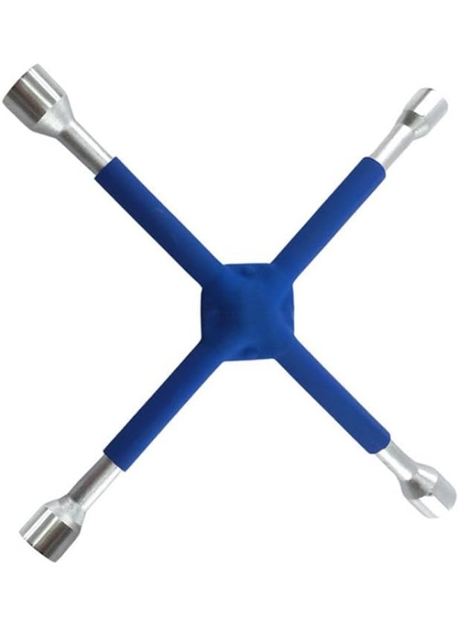 Cross Wheel Impact Wrench – Car Tire Pry Tool with Insulated Handle - Image 2