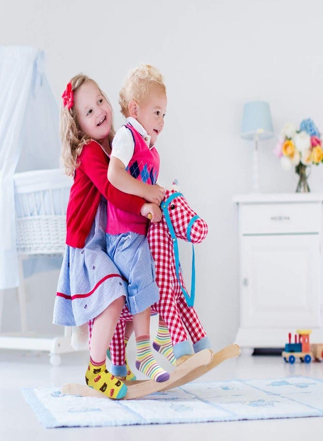 Tphon Toddler Socks Kids Non Slip Socks for Boys Girls 12 Pairs Tphon Baby Socks With Grips for 1-3 Years Children - Image 3