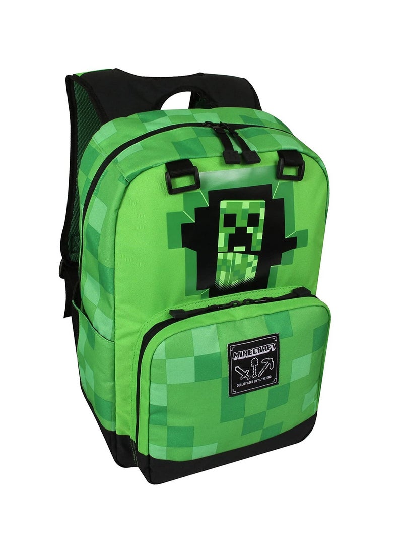 ماين كرافت الكرتون أنيمي على ظهره المدرسية للمراهقين وطلاب المدارس الابتدائية الرجال والنساء الترفيه الرياضة على ظهره