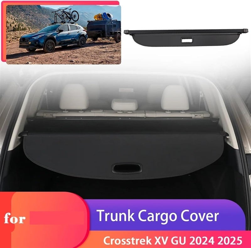 DEMULAX Car Trunk Cargo Cover for Subaru Crosstrek XV GU 2024 2025 - Image 4