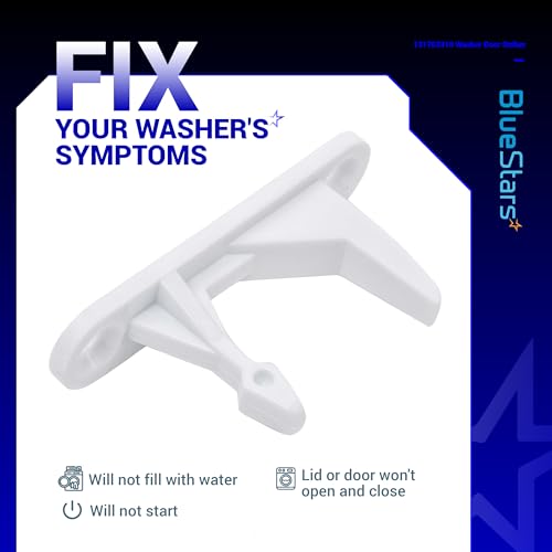 BlueStars Ultra Durable 131763310 Washer Door Striker Part - Compatible with Frigidaire & Kenmore Washers - Replaces 131763300 AP3580441 PS890617 - Pack of 2 - Image 5