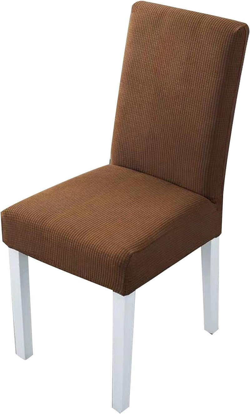 Water Proof Stretch Chair Slipcovers, Soft Stretch Chair Covers, Removable and Washable Chair Cover, for Restaurant, Wedding, Hotel Banquet, (Off-White) 2pcs - Image 4