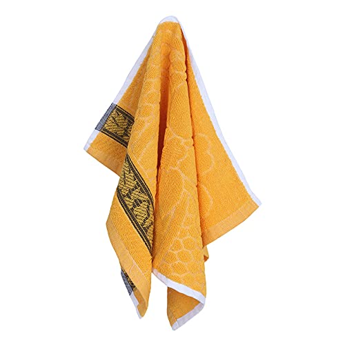 JENNY DENIAL 100% Cotton Hand Towels Set of 8 Soft & Absorbent (325 GSM) Multicolor (Size 14 * 21 Inch) Medium - Image 5