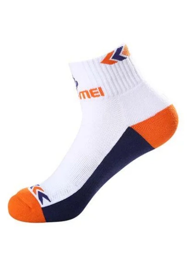 لينغ-مي لينغ مي جوارب AS 101 (أسود وبرتقالي) – قابلة للتنفس، ناعمة ومريحة للرياضة