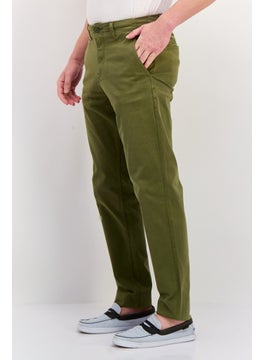 Jack Jones Men Tapered Fit Plain  Chino Pants, Olive  - Image 2