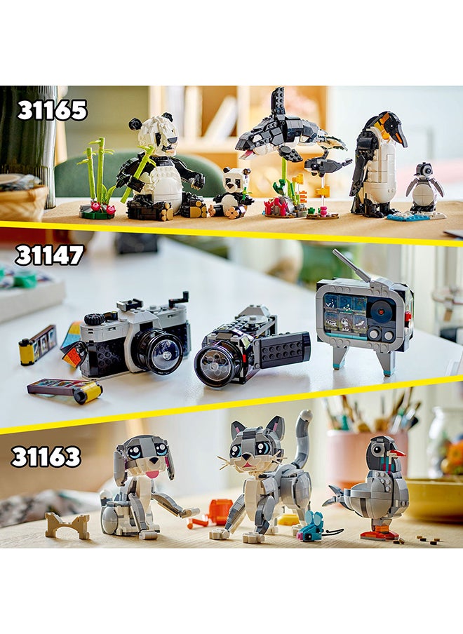 LEGO - Creator 3in1 Typewriter with Flowers Toy Playset 31169 (363) Pieces - Image 1