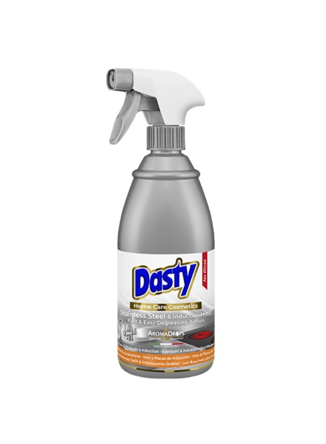 Dasty Stainless Steel & Induction  Hobs, Fast And Easy Degreasing Action, 700 ml