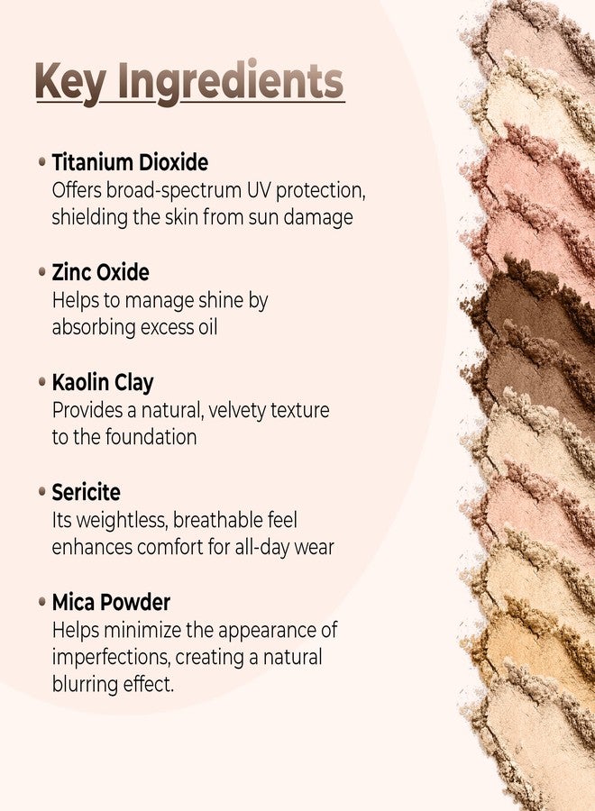 Sweet Face Minerals Foundation Powder Refill (BEIGE)(12 Gram Bag) By Sweet Face Minerals, Lightweight Mineral Loose Makeup Powder with SPF 20, Full Coverage Flawless Finish, Talc-free, Cruelty-Free, Refillable Pouch - Image 3