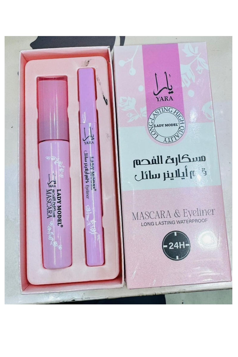 Yara Lady Model Mascara & Eyeliner Set