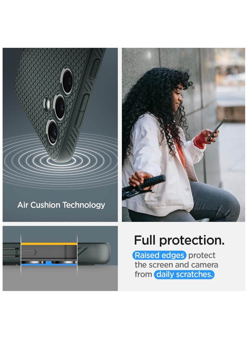 Spigen Liquid Air designed for Samsung Galaxy S24 case cover (2024) - Abyss Green - Image 4