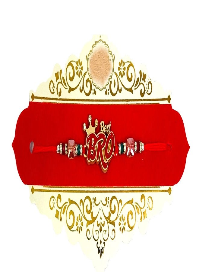 Evisha Veera Best Bro 2 Rakhi For Brother | | rakhi || rakhi set || rakhi for brother || rakhi for brother and bhabhi || rakhi combo || bhaiya bhabhi rakhi || rakhi gifts - Image 3
