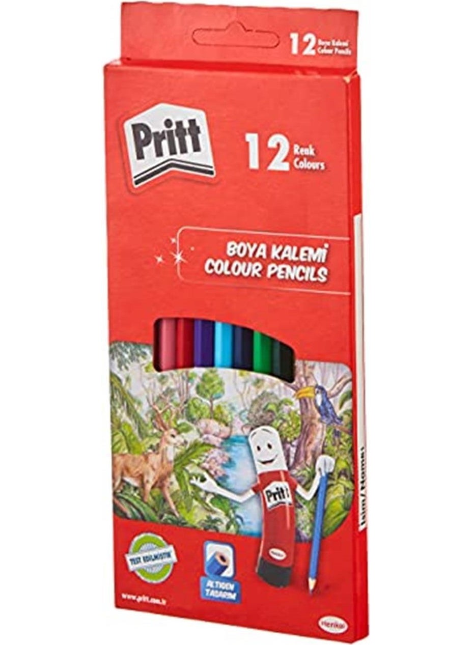 Pritt 12-Pack Long Crayons  - Image 2