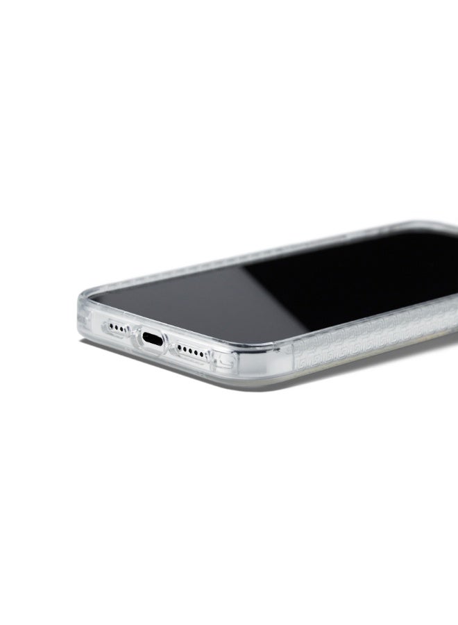 جريب 2 يو غطاء Grip2U BOOST مع حامل مدمج لهاتف iPhone 15 Pro، شفاف، مزود بحزام مدمج لقبضة الإصبع، تصميم نحيف مقاوم للصدمات، حماية من السقوط، متوافق مع الشحن اللاسلكي - Image 3