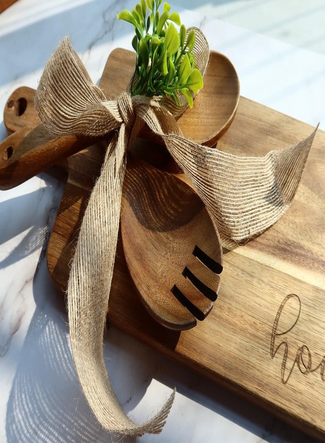 Anforsun Housewarming Gifts New Home, New Home Gift Idea, First Home Gift, Gift for Home, New House Warming Gift for Homeowner Kitchen Gifts Apartment Closing Gift for Clients, Wooden Cutting Boards Gift Set - Image 4