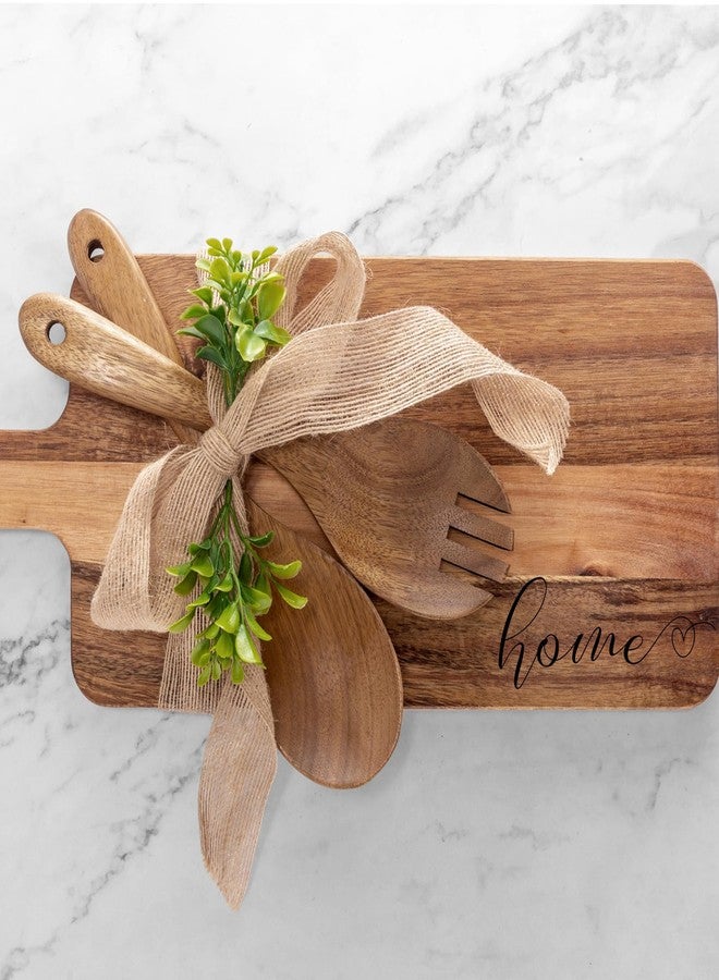 Anforsun Housewarming Gifts New Home, New Home Gift Idea, First Home Gift, Gift for Home, New House Warming Gift for Homeowner Kitchen Gifts Apartment Closing Gift for Clients, Wooden Cutting Boards Gift Set - Image 5