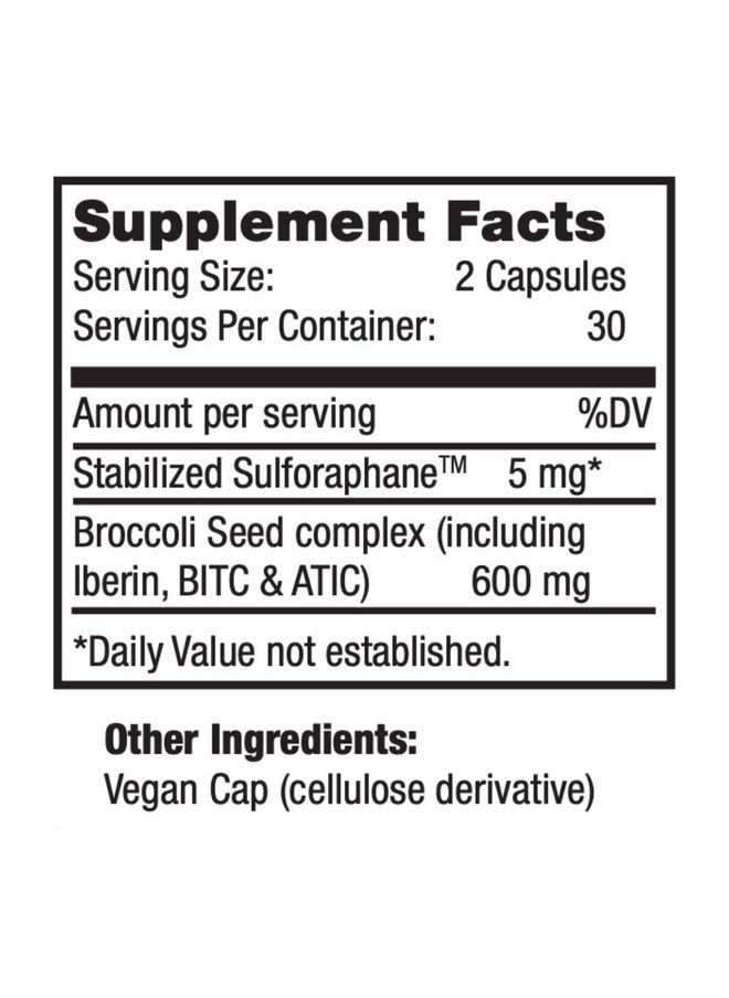 BrocElite - Mara Labs Broc Elite Kids | Broccoli Supplement w/Naturally Stabilized Sulforaphane Extract for Children | No Glyphosate Residue | 60 Count - Image 1