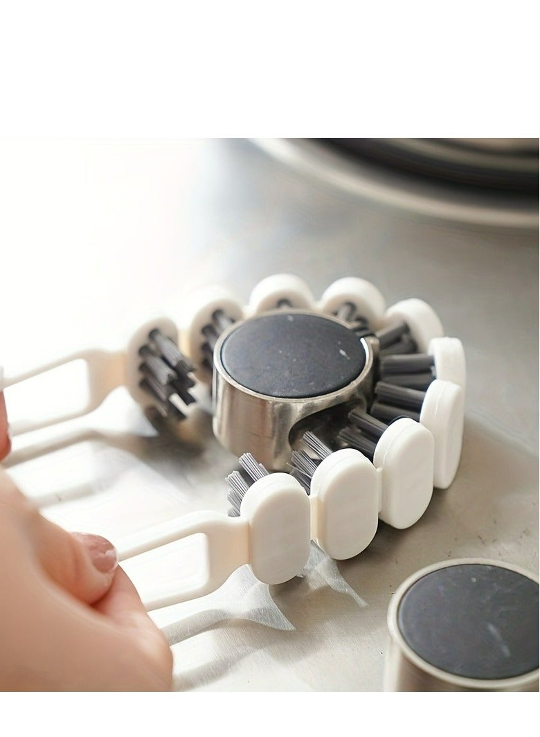 1-Pack Bendable Cleaning Brush, Soft Bristle Crevice Brush, Faucet Brush, Sink Cleaning Brush  - Image 3