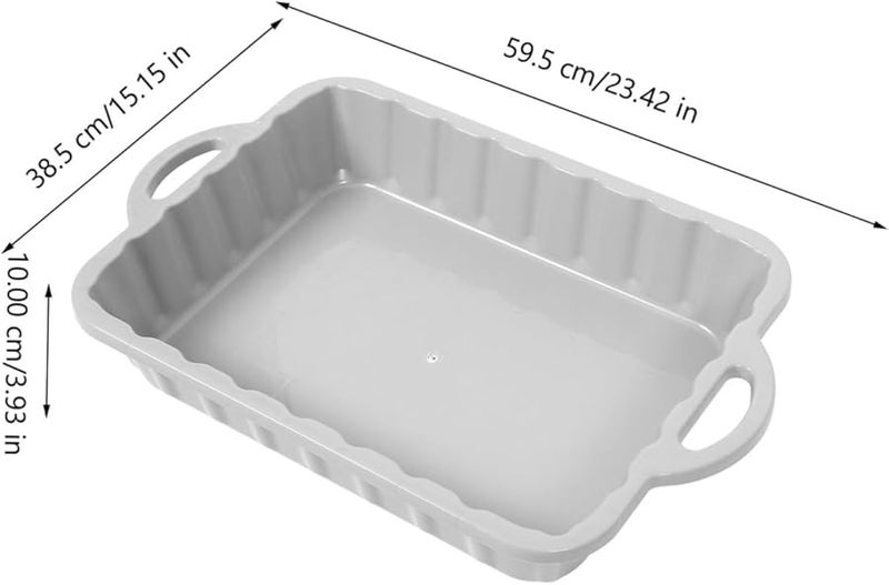 صينية تصريف الزيت المضادة للتسرب ذات الحواف العالية لصيانة السيارات والدراجات النارية - Image 5