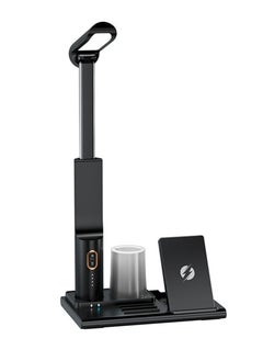 LED Folding Desk Lamp Double-Headed Wide-Range Lighting 3 Kinds Of Eye Protection Soft Light Touch Dimming Desk Lamp With Storage Function