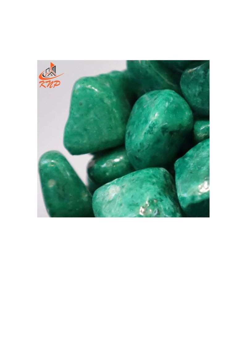 KNP Light Green Decorative Painted Pebbles Aquarium 10-15mm 20 kg - Image 2