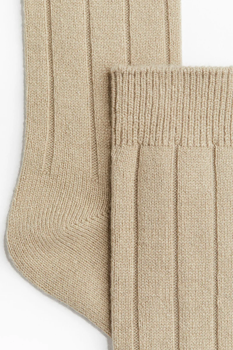 اتش اند ام Rib-Knit Socks