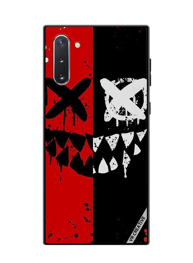 VR CREATIVE Protective Case Cover For Samsung Galaxy Note10 5G Neon Square Design Multicolour - Image 1