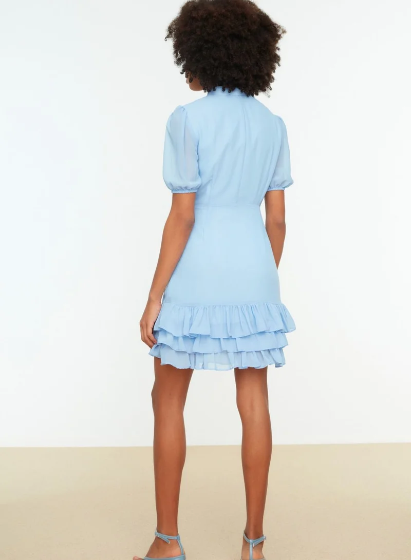 trendyol Ruffled Mini Dress
