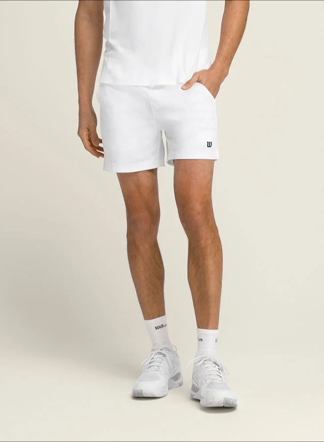 Wilson  Tennis Volley Short 6 Inch Unlined  | Best Price UAE