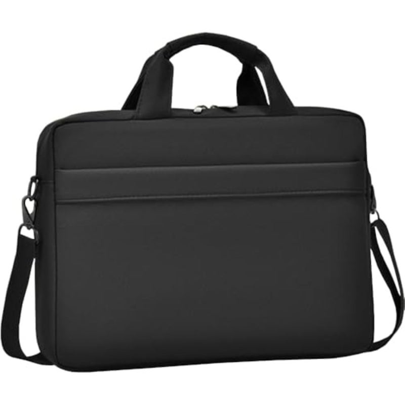 Laptop Case for 15.6-16 Inch, Waterproof and Shockproof Sleeve with Adjustable Shoulder Strap and Extra Pocket Black, 16 Inch - Image 1