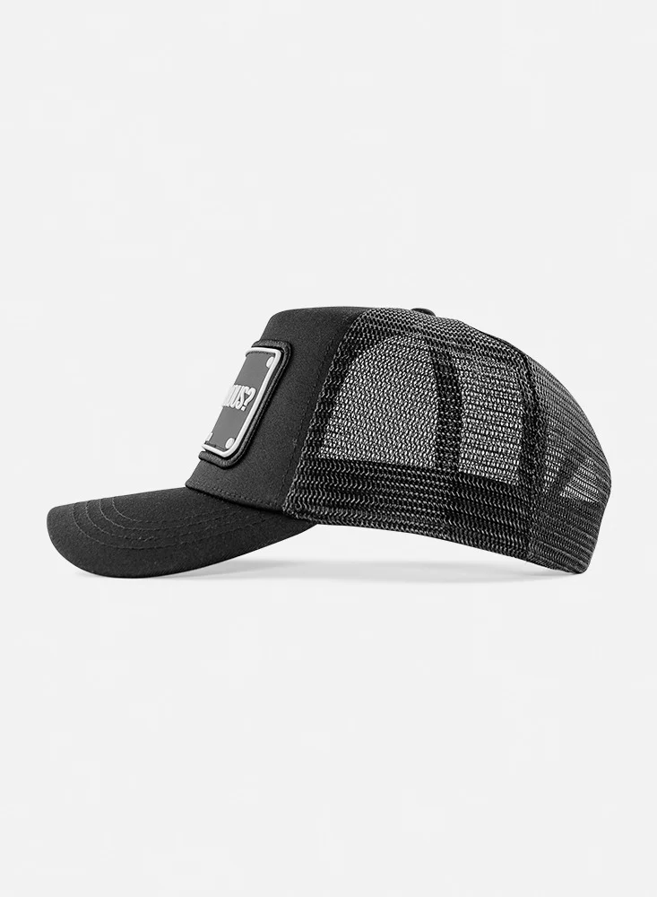 John Hatter RUBBER - WHY SO SERIOUS? BLACK ON BLACK
