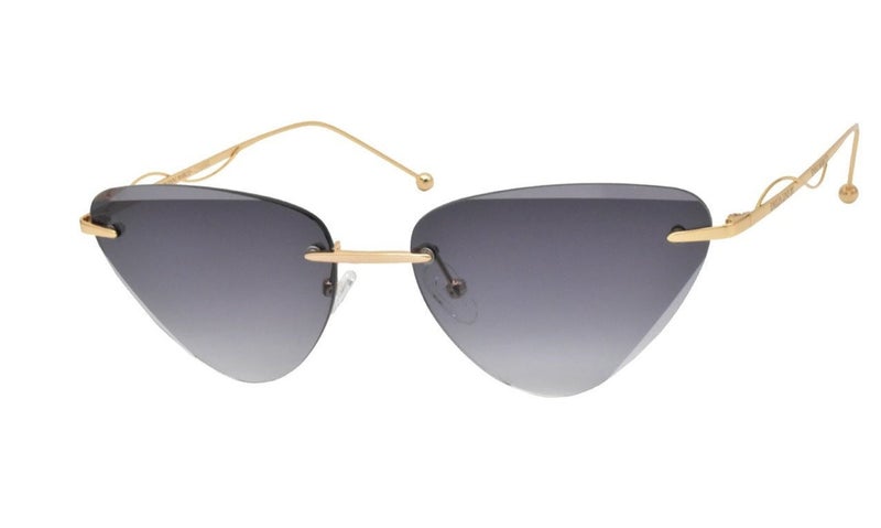 Enni Marco  Cat Eye  women  Sunglasses  100% UV protection   Italy  🇮🇹 Original Glasses - Image 2