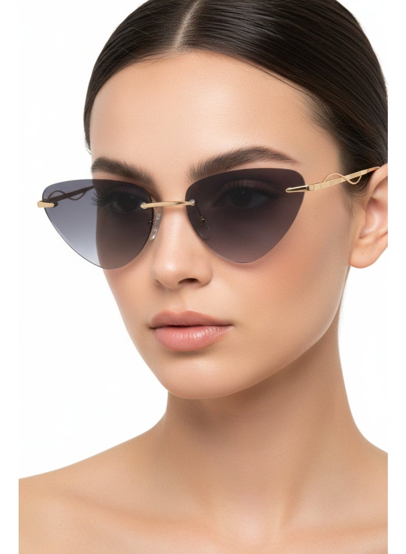 Enni Marco  Cat Eye  women  Sunglasses  100% UV protection   Italy  🇮🇹 Original Glasses - Image 1