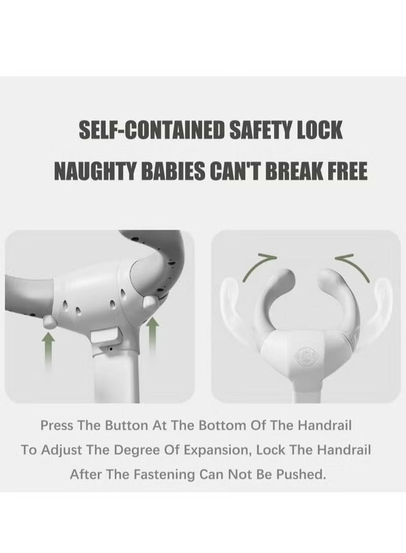 Baby Star Baby bath holder – adjustable height and water-resistant design - Image 3