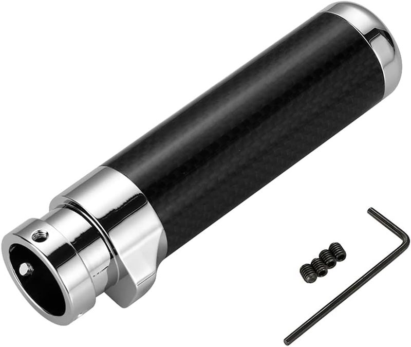 Vepagoo MANG JIANG Replacement Black Carbon Fiber Handbrake Cover for Mini Cooper - Image 4