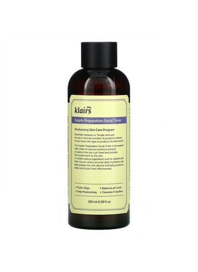 DEAR - Dear Klairs Supple Preparation Facial Toner 6.08 fl oz - Image 1