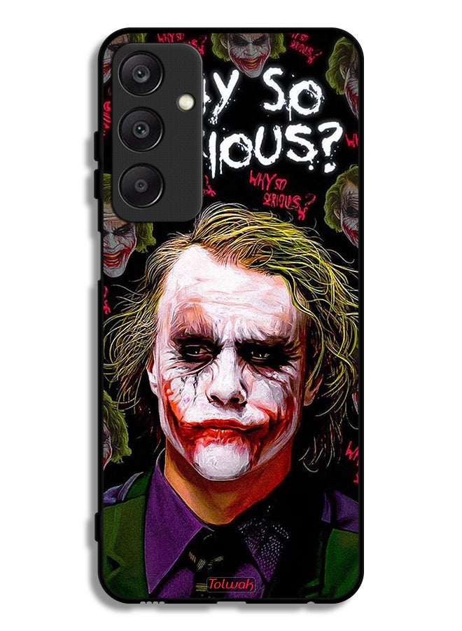Tolwak Samsung Galaxy A25 5G Protective Case Cover Why So Serious - Image 1