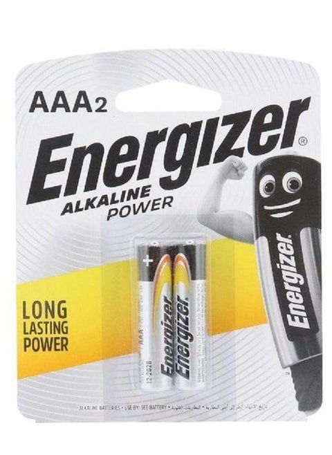 AAA2 Batteries - Pack Of 2 energizer